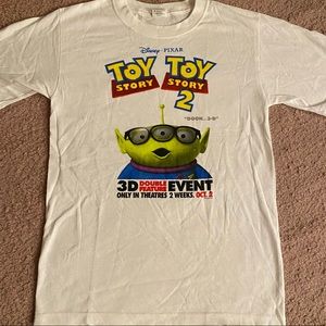 Toy Story 2 3D Movie Promo T Shirt Mens S DISNEY PIXAR 2009 New